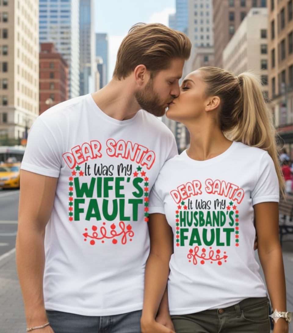 Dear Santa, It Was My Wife's/ Husband's Fault