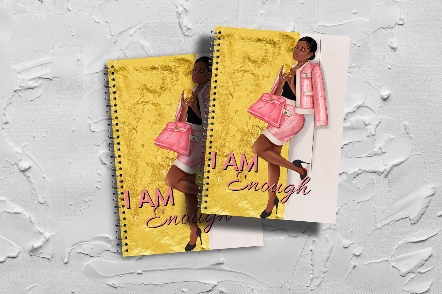 I AM ENOUGH Spiral Notebook