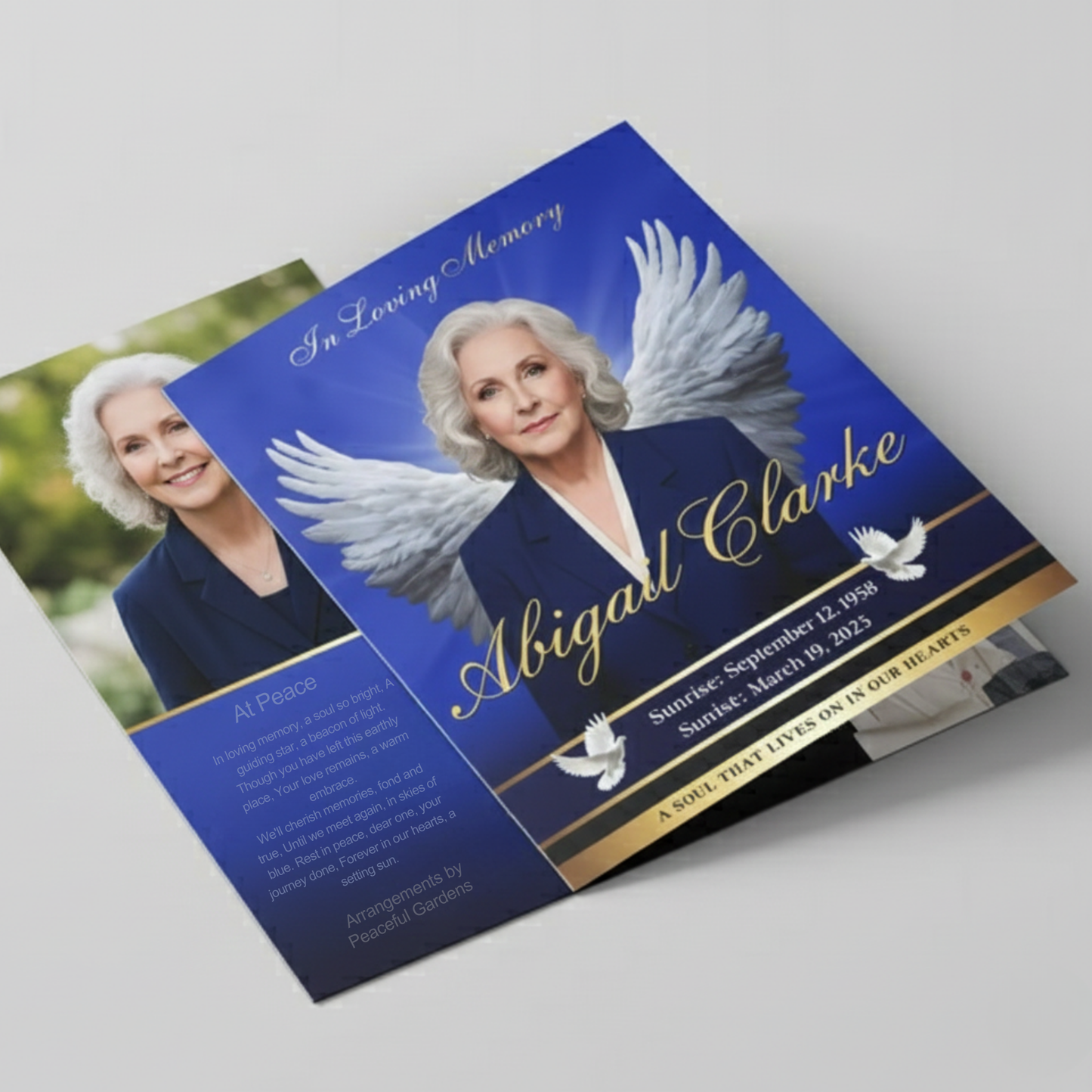 Funeral Program Design