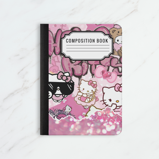 Kitty  Composition Notebook