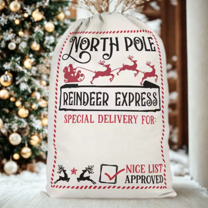 Personalized Santa Sacks