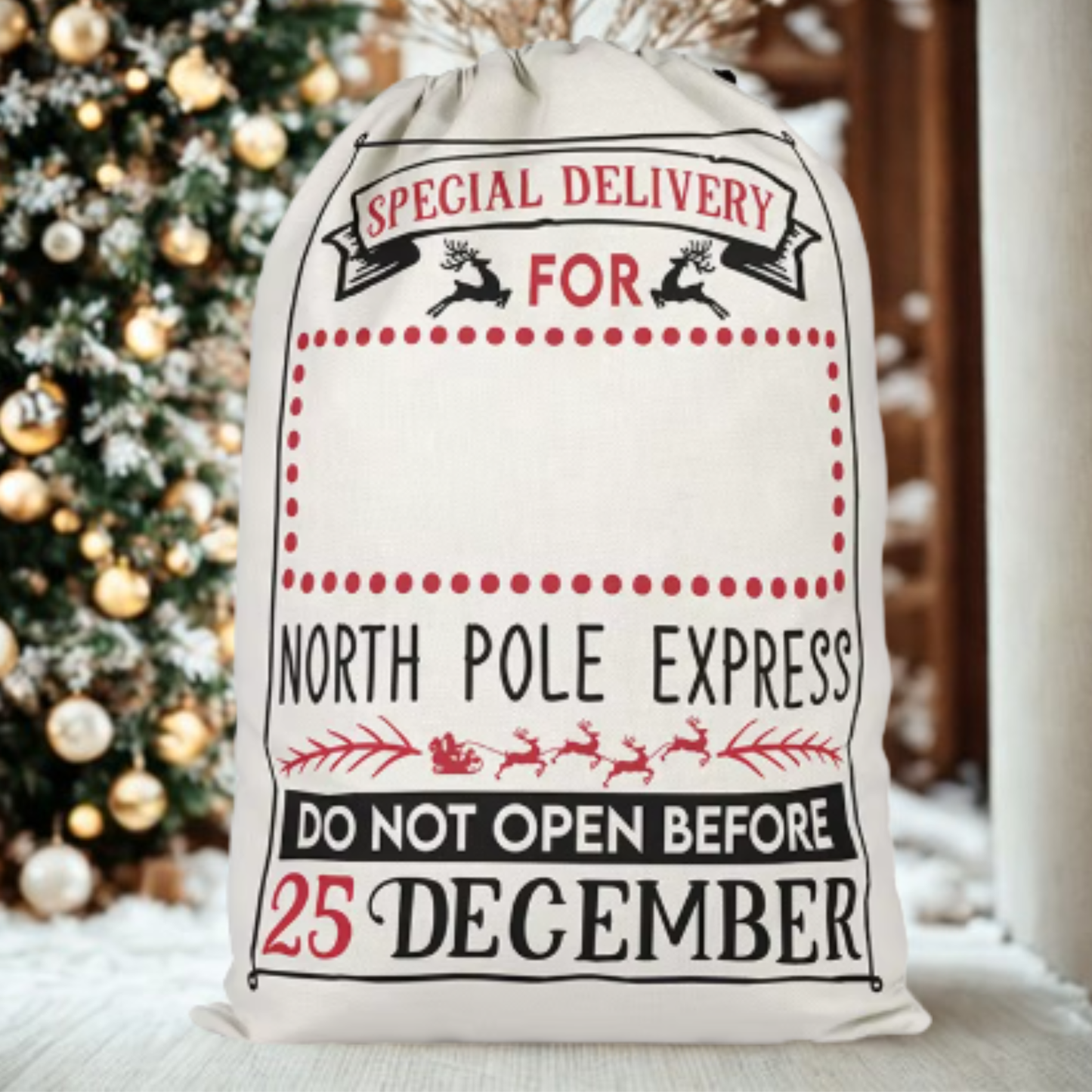 Personalized Santa Sacks