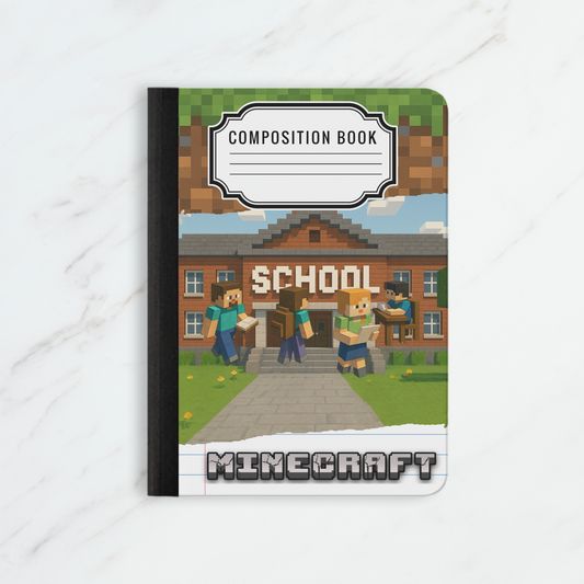 Minecraft Composition Notebook