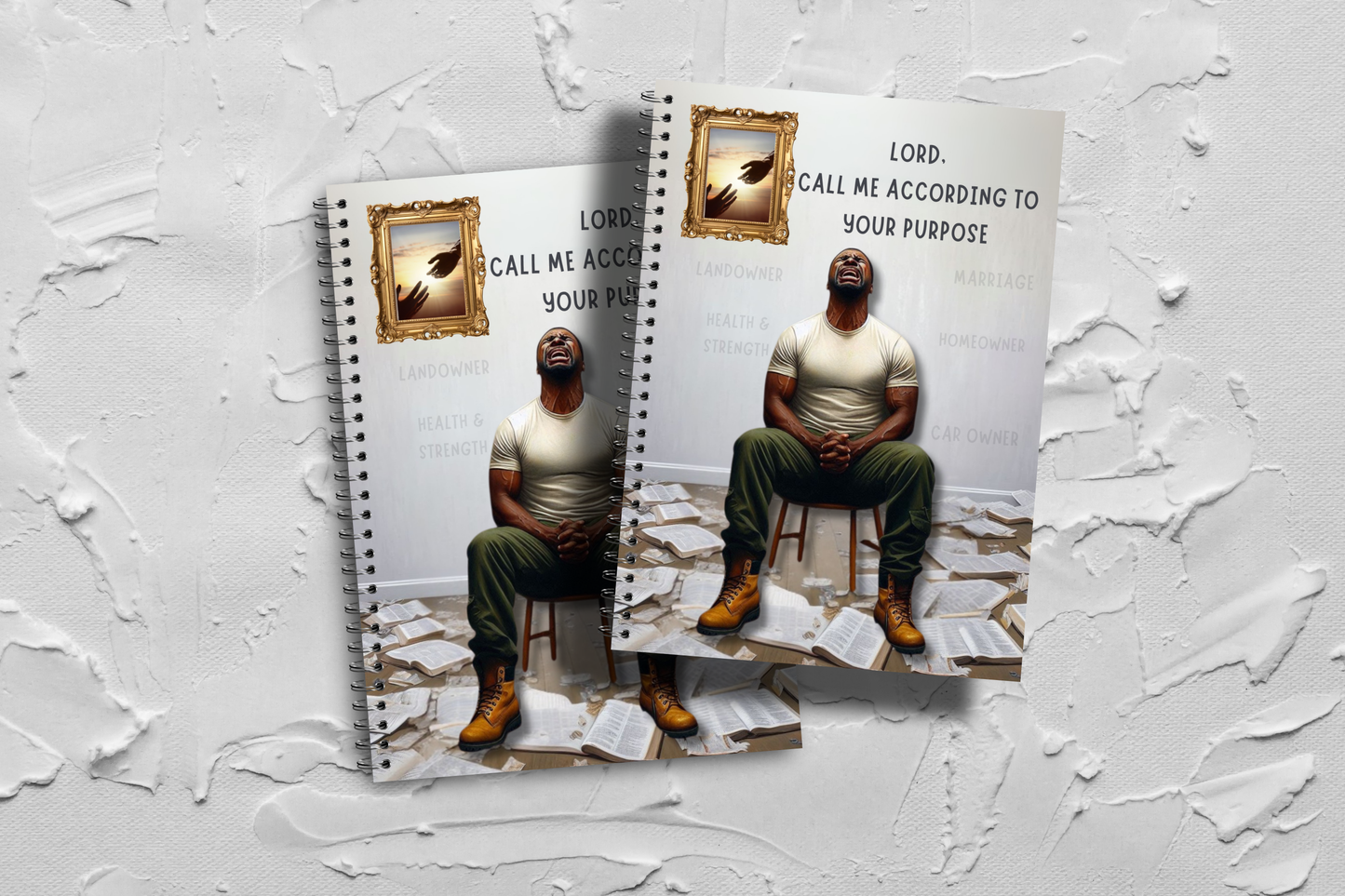 LORD CALL ME  Spiral Notebook