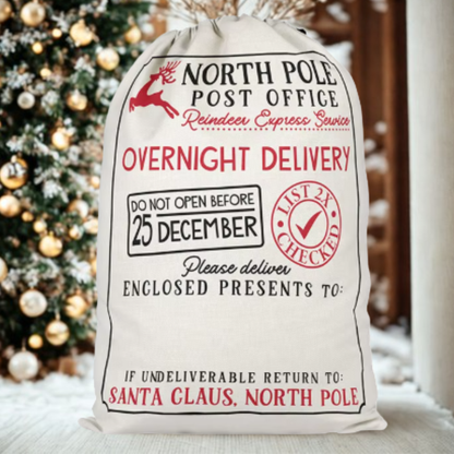 Personalized Santa Sacks