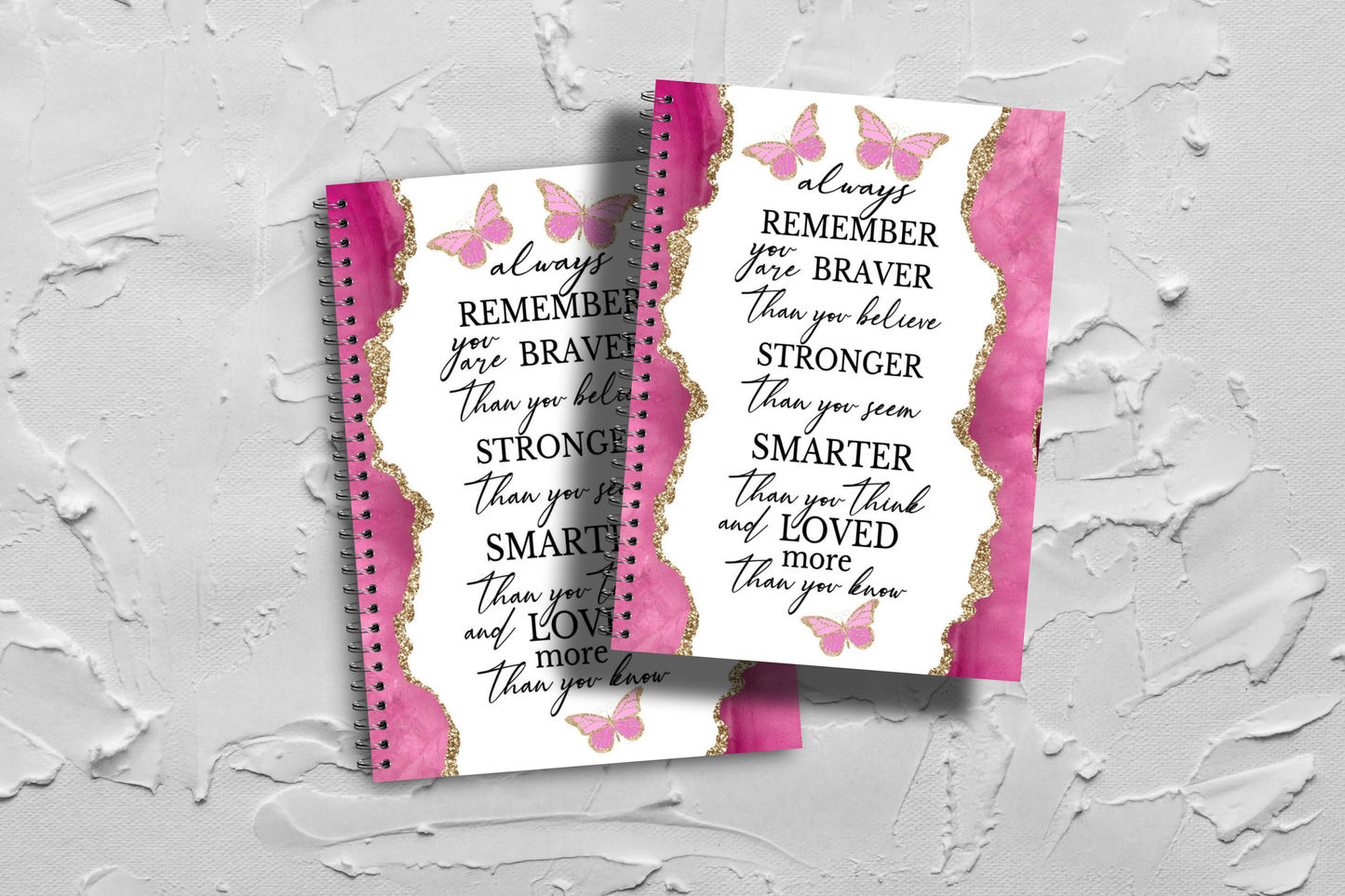 ALWAYS REMEMBER YOU ARE BRAVE Spiral Notebook