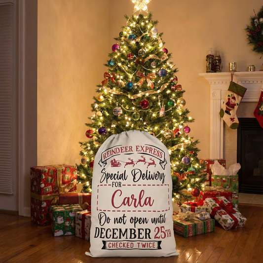 Personalized Santa Sacks