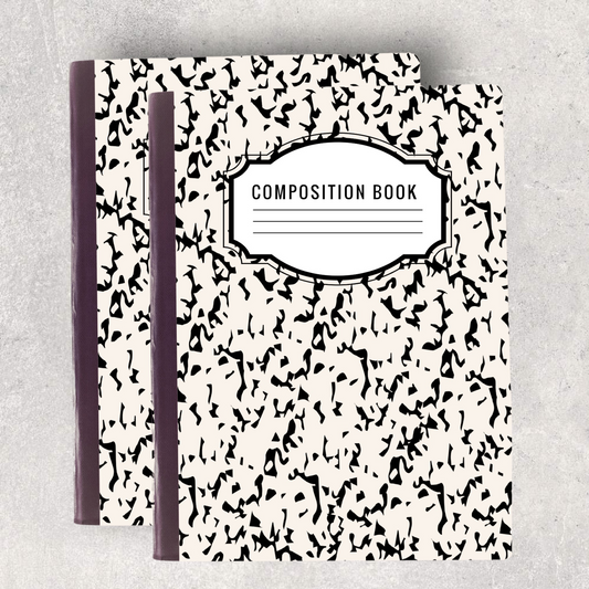 Custom Composition Notebook